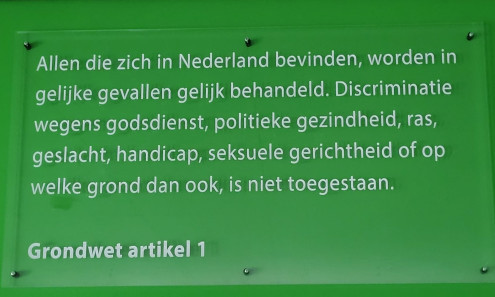 Artikel 1: Gelijke behandeling en discriminatieverbod